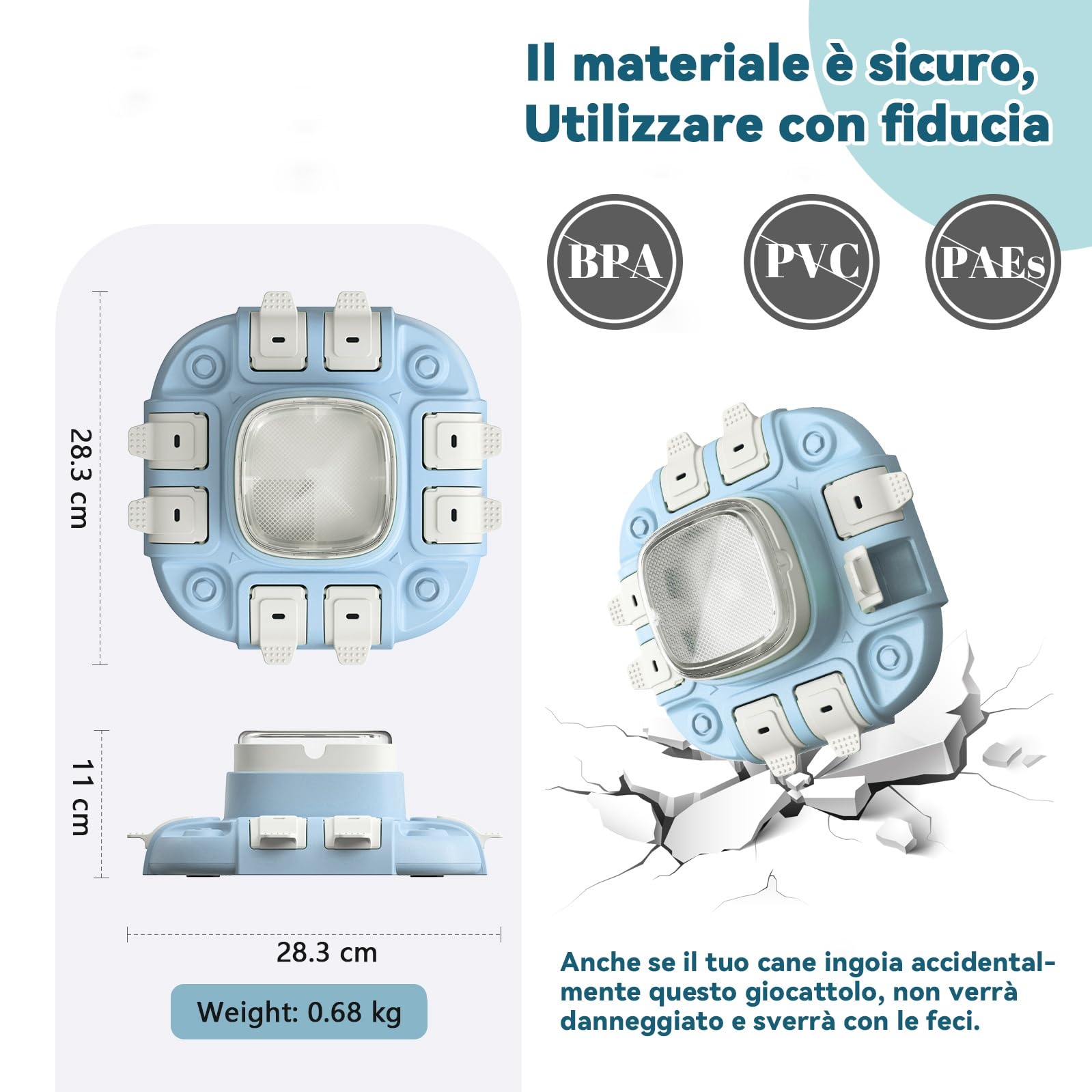 Giochi Cani intelligenza, Gioco Cane interattivo, Giochi intelligenti per Cani - Training Comportamentale - Migliorare il IQ - Livello 2 (Intermedio)
