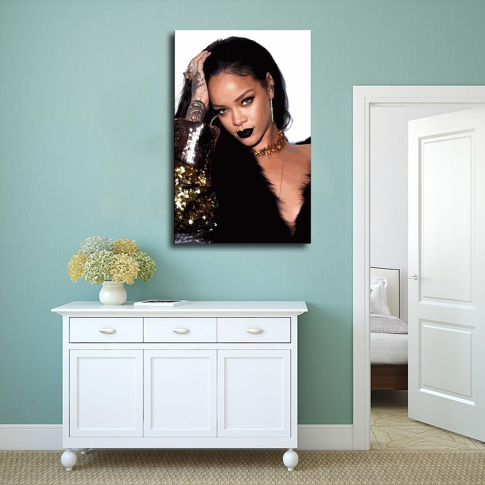 QUANHAIUSUU PLK Affiches mentales sur toile - Impression d'art mural QUANHAIUSUU PLK Affiches mentales sur toile - Impression d'art mural