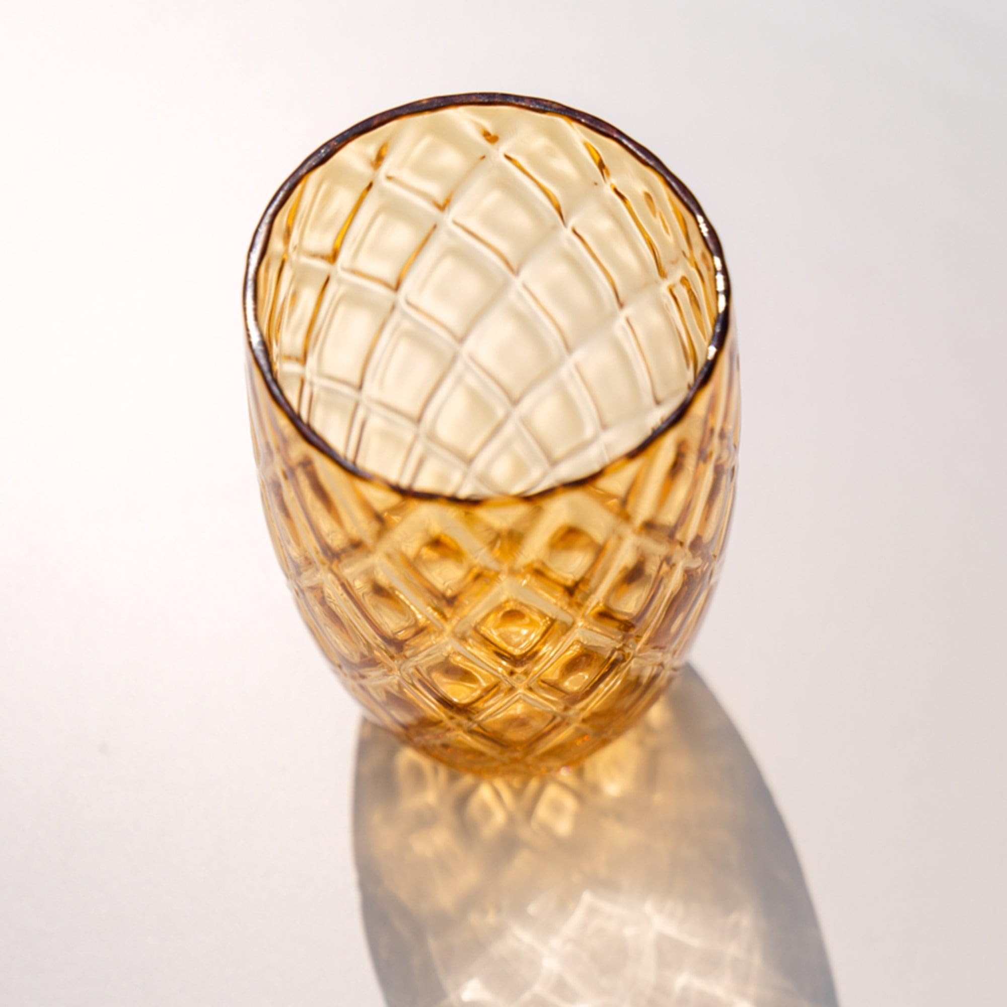 Zafferano Losanghe Tumbler Coloured Glass - Trasparente