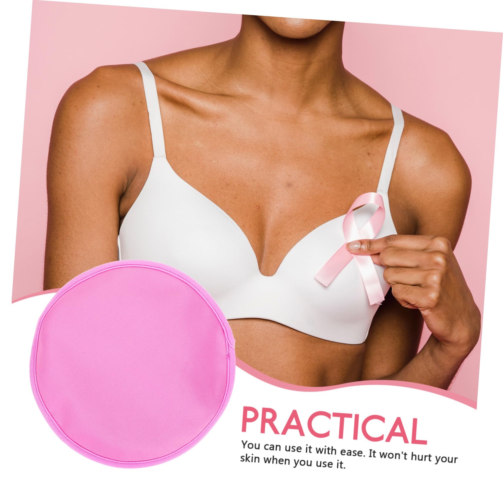 JEWEDECO Breast Nursing Oil Pack Washable Reusable Pads for Breast Care Sleep Improvement