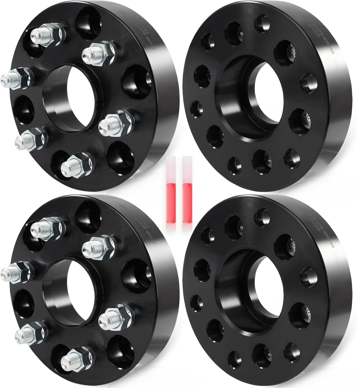 ECCPP Change Bolt Pattern from 6x5.5 to 6x120 Wheel Adapters 1.5 inch 6 Lug Fit for Tahoe 95-21| for Suburban 15-21| for Escalade 99-21 hub 78.1mm to 66.9 Wheel Lip for Colorado for Canyon Wheels-4PCS