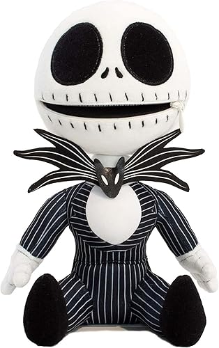 Miniatura 6 de QMx Quantum Mechanix - Pesadilla antes de Navidad - Jack Skellington Zippermouth peluche