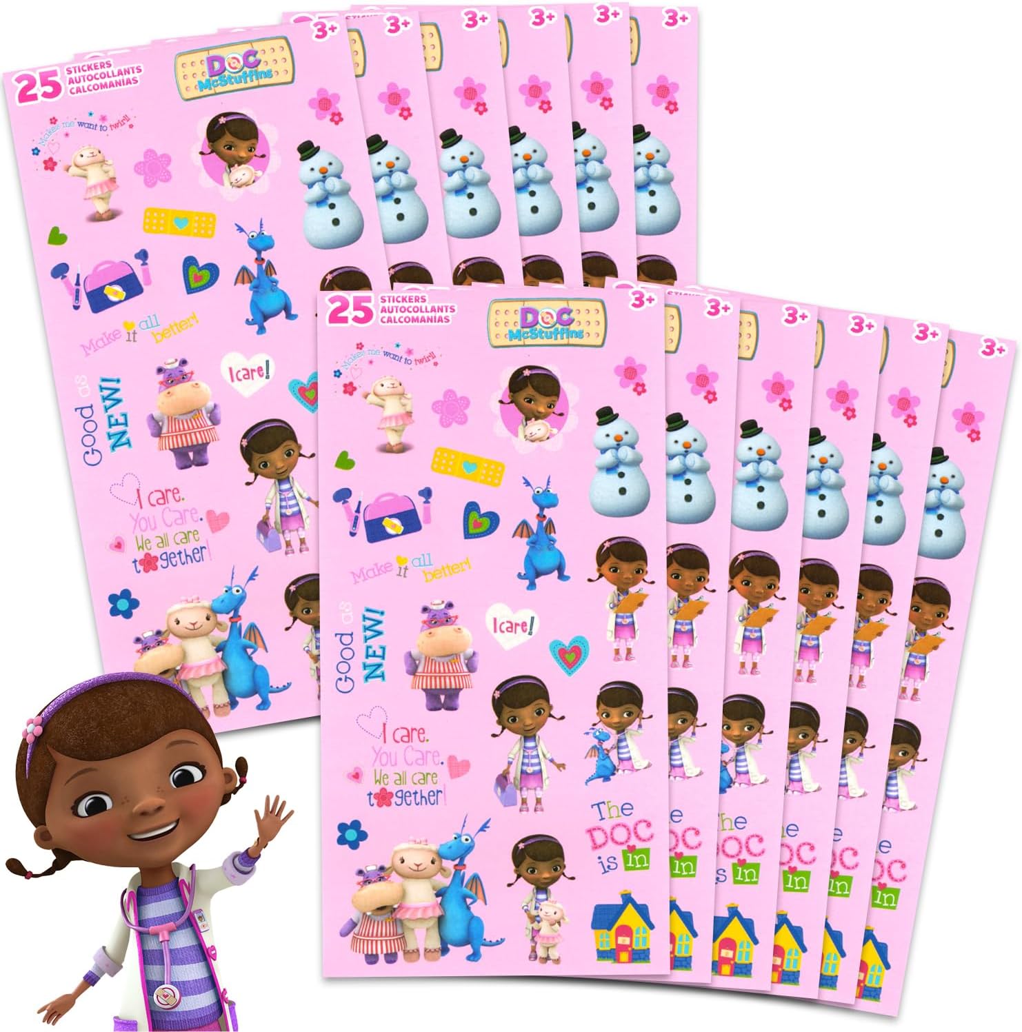 Amazon.com: Disney Doc McStuffins Party Favors for Boys & Girls Bundle ~ 12 Pack Doc McStuffins ...