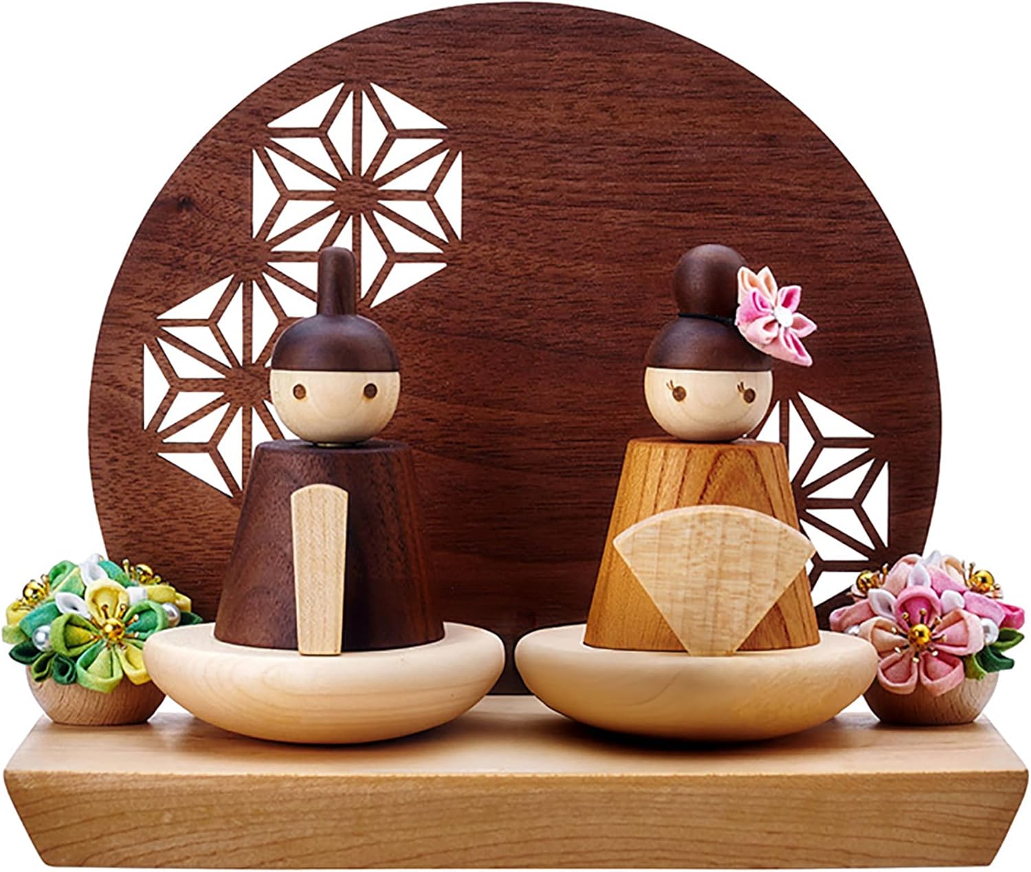 スマート・アイ(smart-i) 雛人形 木製 コンパクト ひな人形 日本製