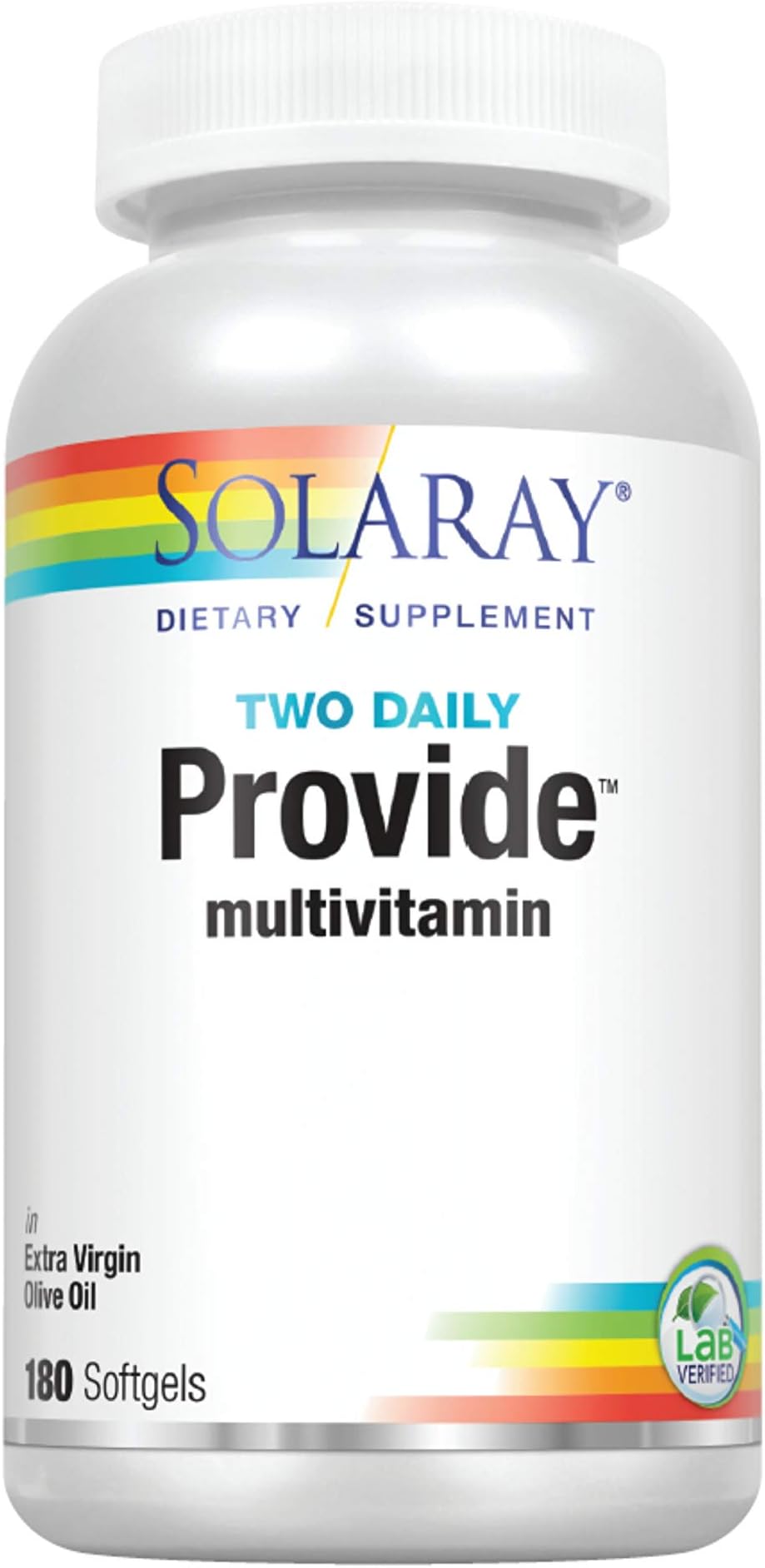 Solaray Provide Multivitamin Two Daily 180 CT