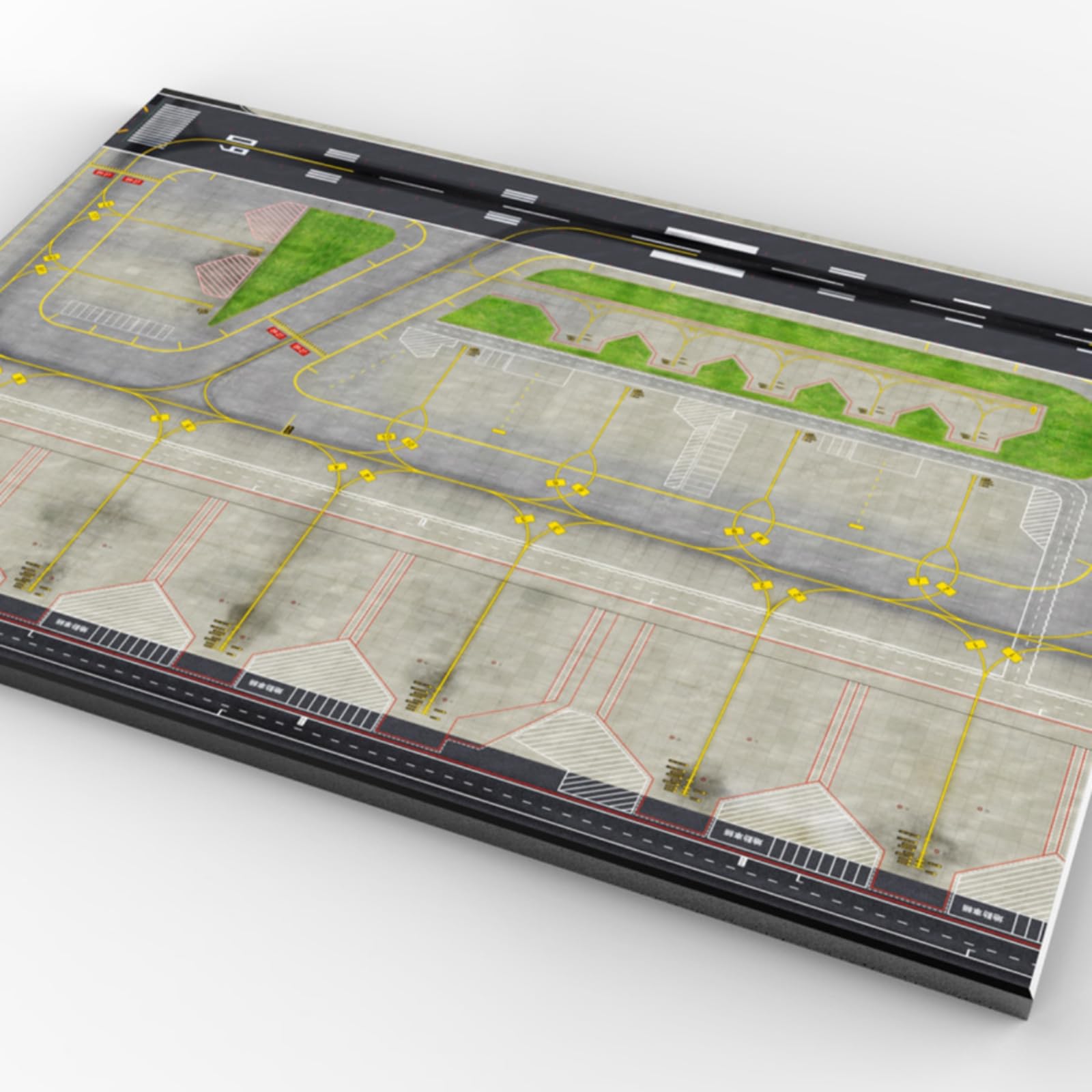 Superficie di Pista Realistico Diorama Realistico Base per Collezionisti