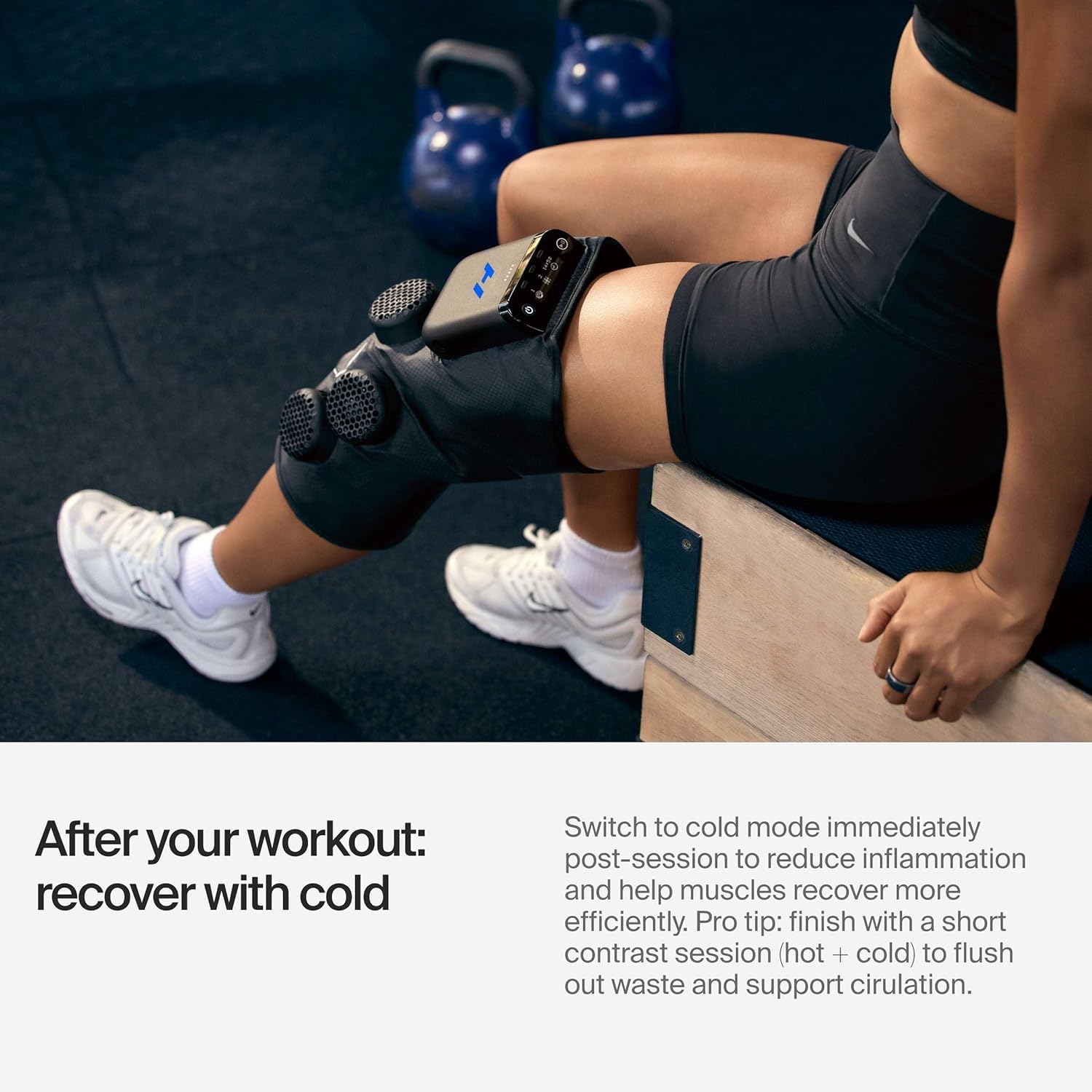 Amazon.com: Hyperice X 2 Knee Advanced Heat and Cold Contrast 