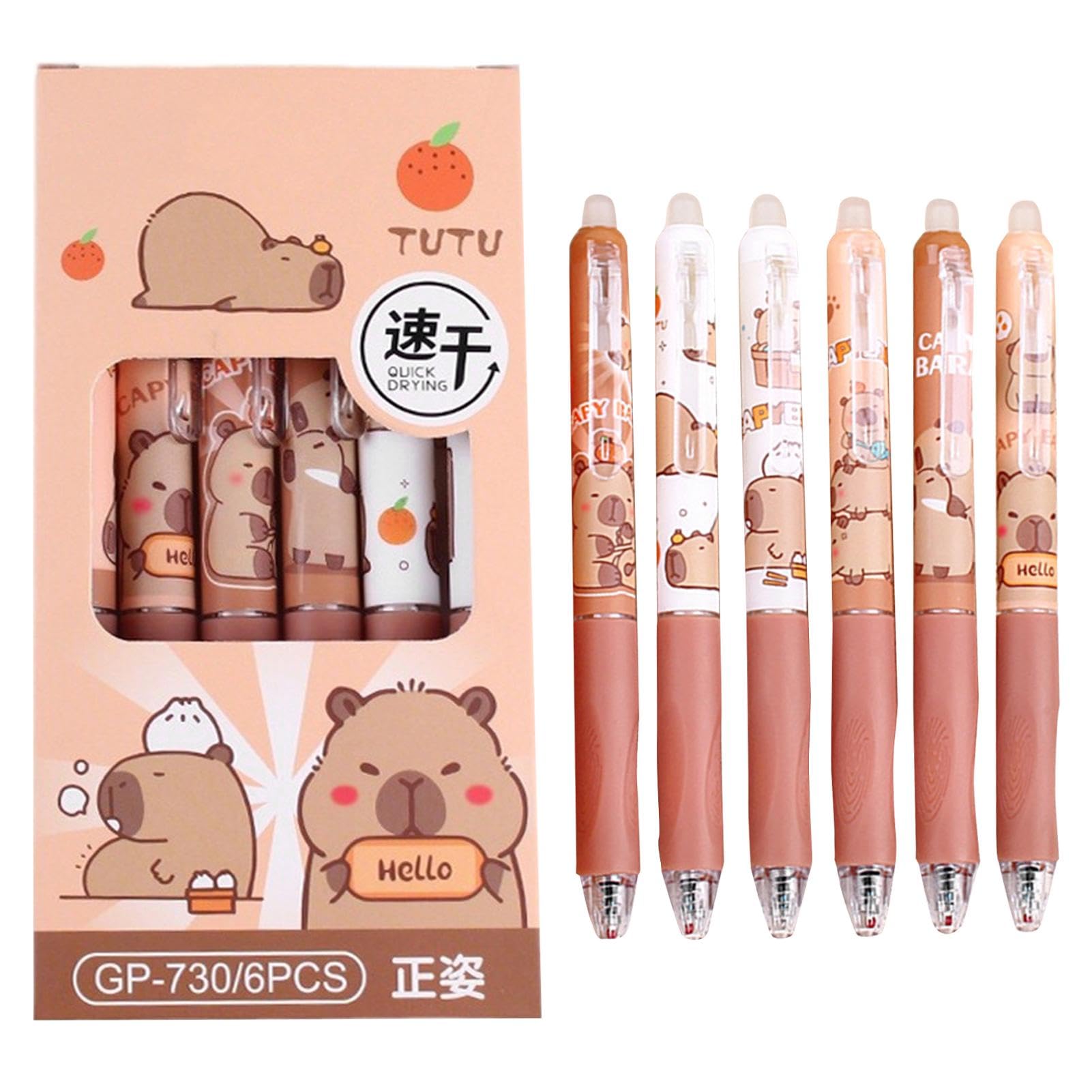 64 Stuks Cartoon 4-in-1 Balpennen – Schattig Dierenontwerp – Voor School, Beloningen & Feestzakjes – Zwart, Blauw, Rood, Groen
