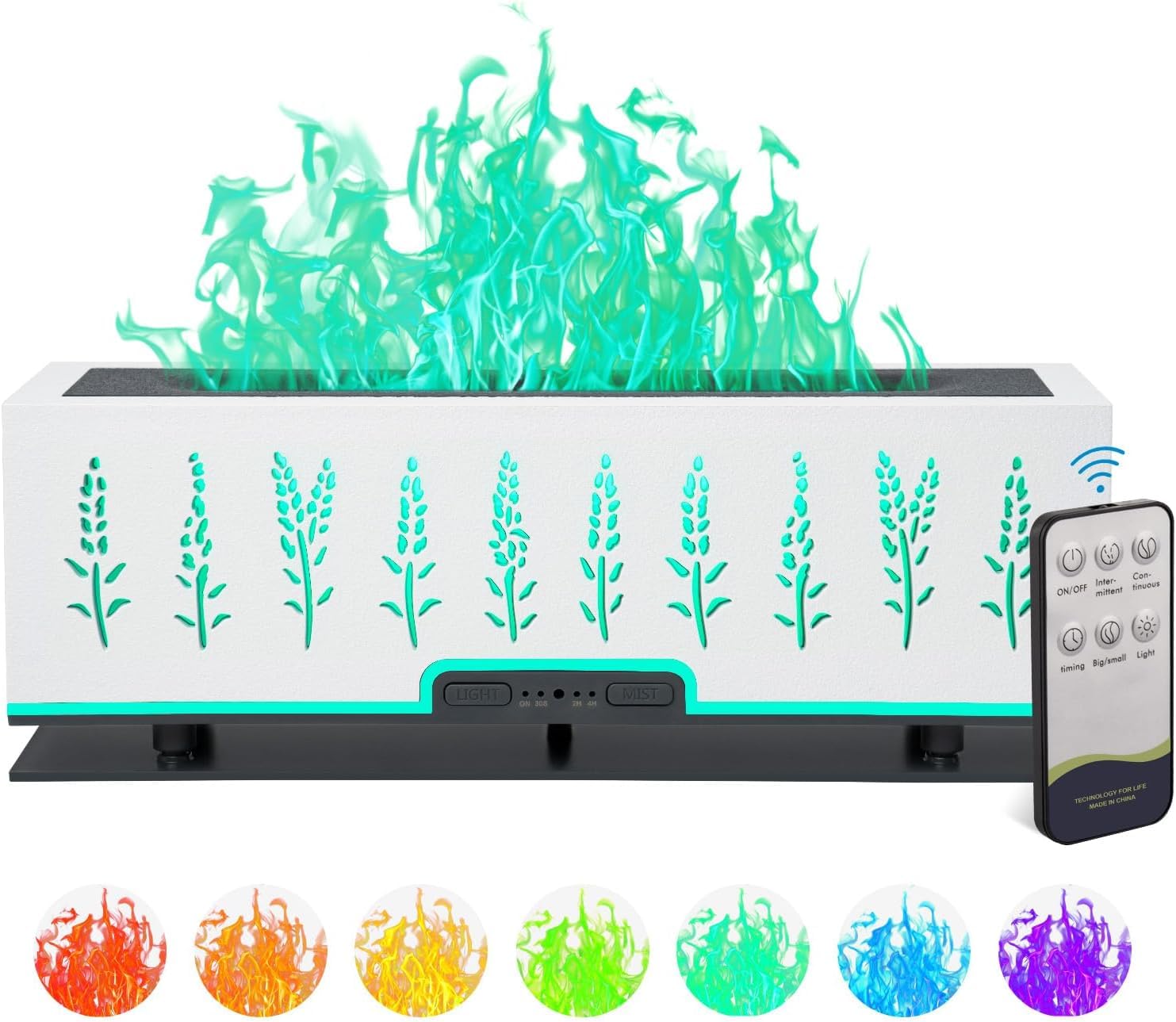 Amazon.com: WENPHONE Colorful Aromatherapy Essential Oil Diffuser ...