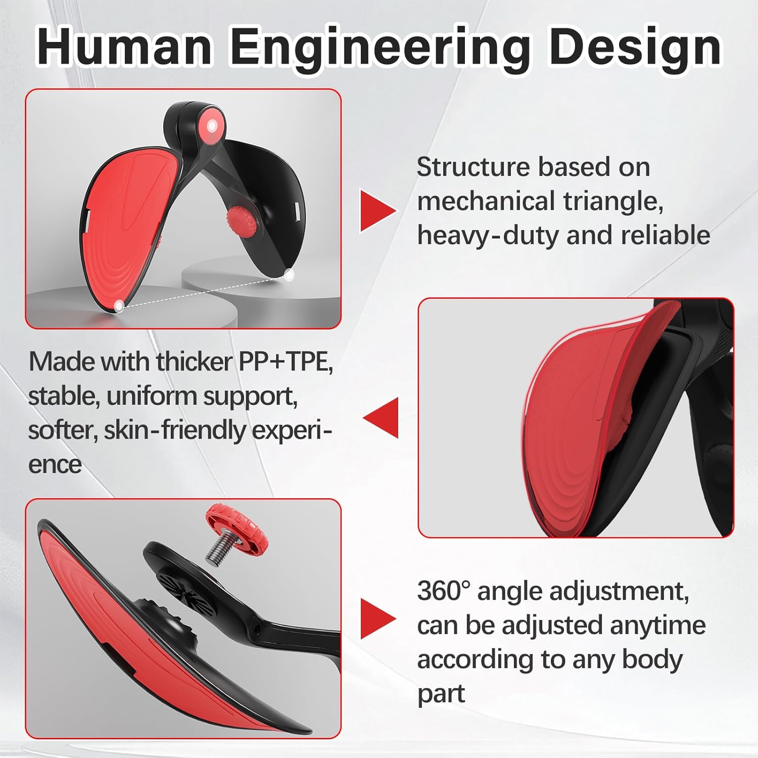 Pelvic Floor Exercise Devices, Inner Thigh Kegel Exerciser, Kegel Trainer for Postpartum Rehabilitation, Exerciser of Thigh at Home, Hip Under Desk Exercise Men Women with Band