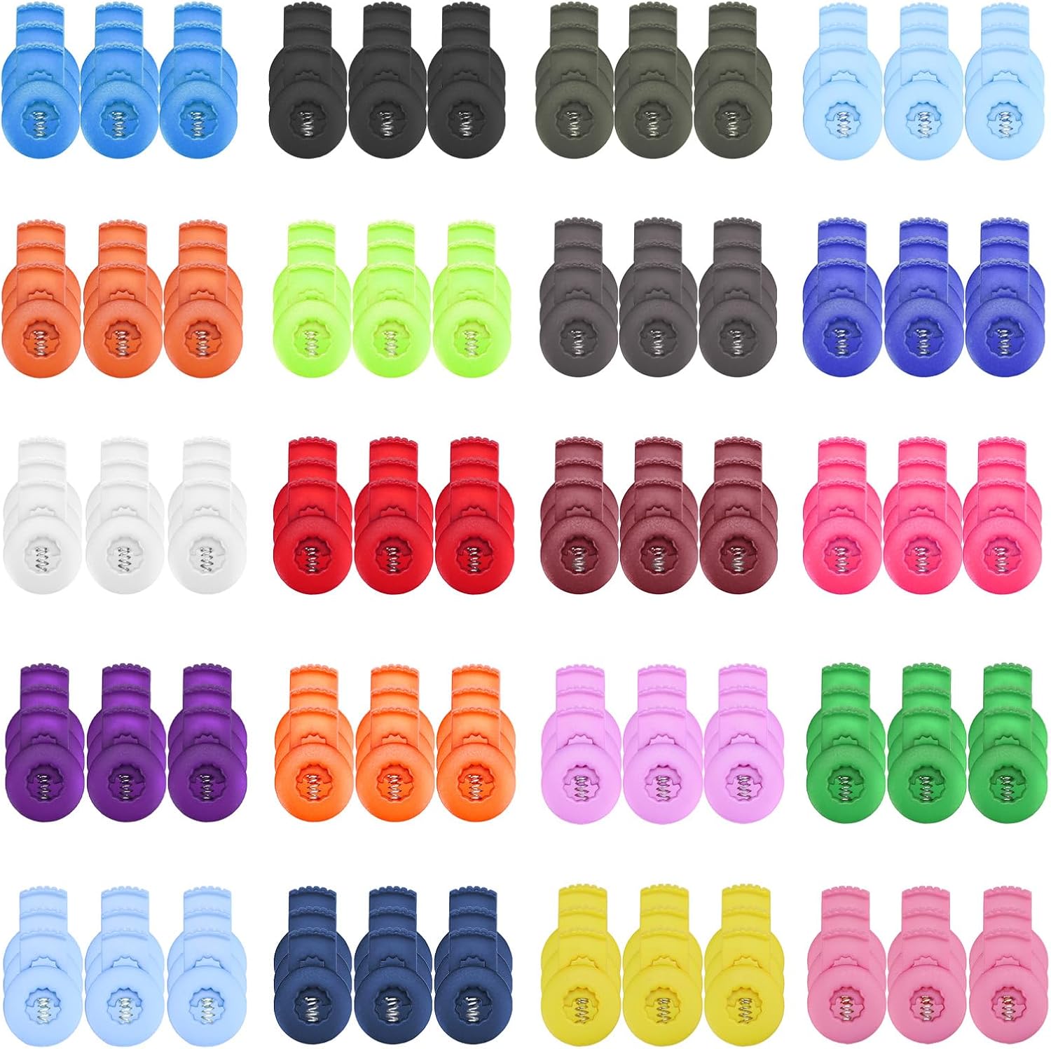 60 Pcs Glove Locks Baseball Glove Locks,Needle Stoppers Baseball Glove Accessories Glove Lace Baseball Glove Lace Locks for Baseball and Softball Gloves, Mitt Accessories