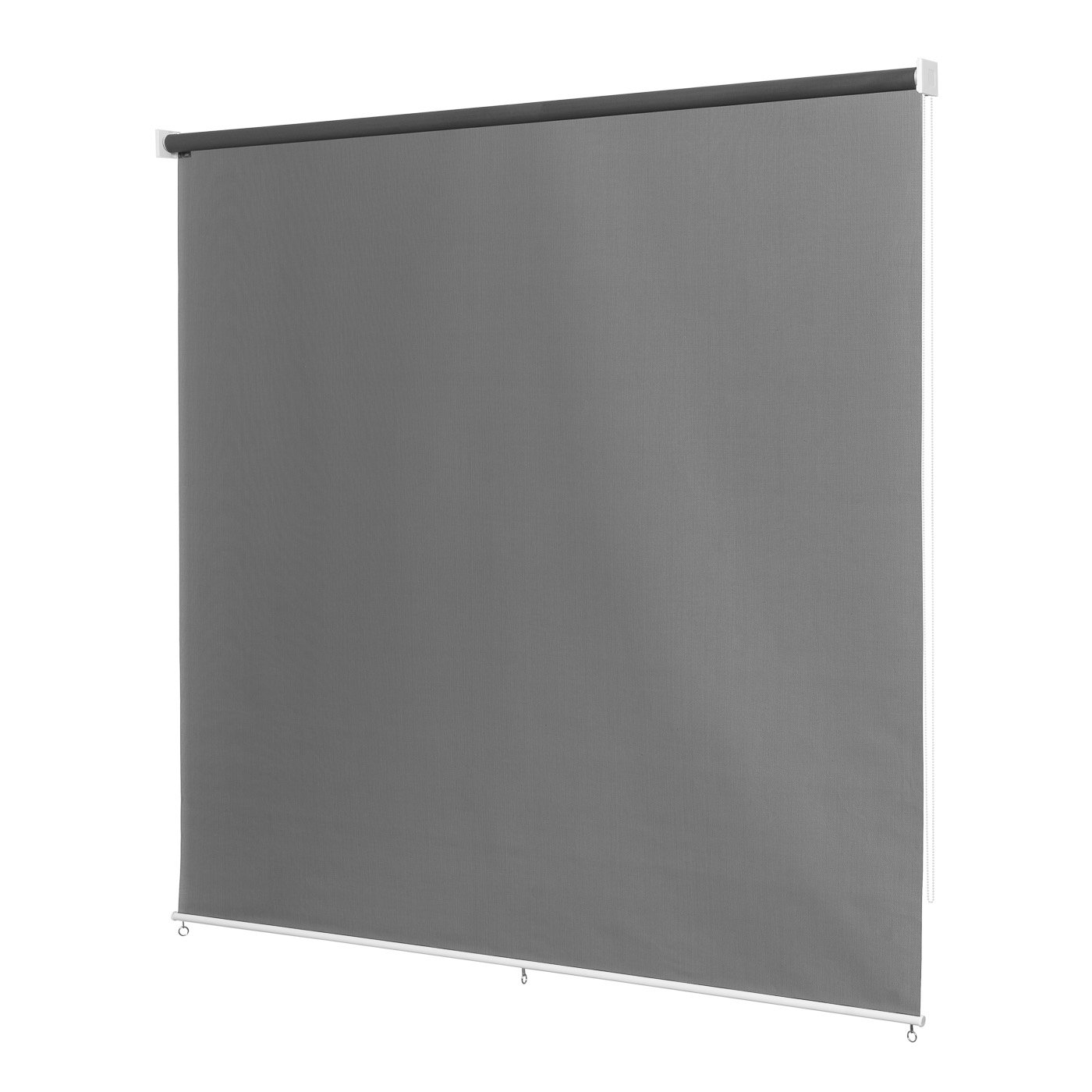 Ventanara roleta zewnętrzna, pionowa, markiza balkonowa, ochrona przed wzrokiem, zacienienie. 100 x 230 cm antracytowy