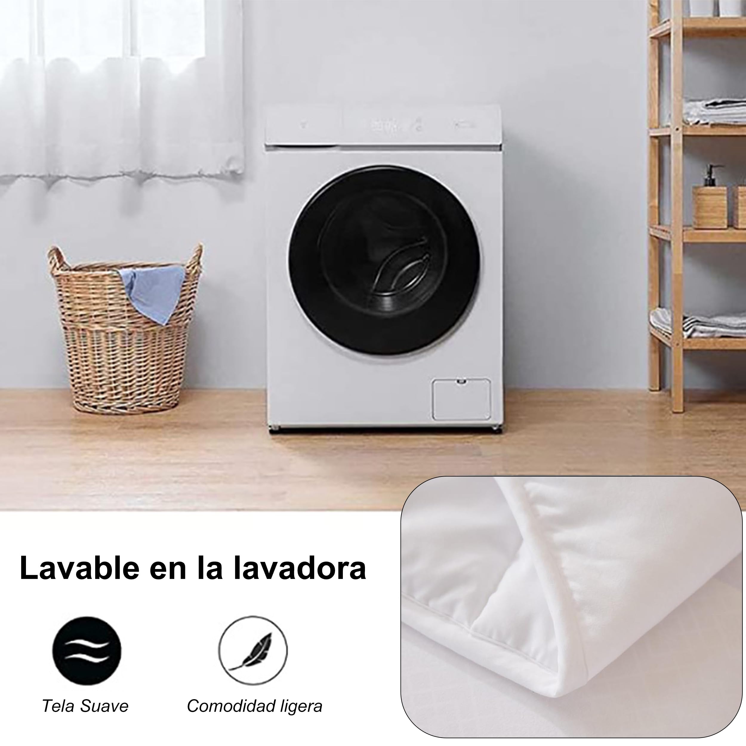 H HANSEL HOME Edredón Nórdico para Invierno y Otoño 330gr/m², Relleno Nordico Fibra Hueca Siliconada, Tacto Sauve, Cálido, Antiácaros, Certificado Oeko-Tex, Edredón Cama 150, 240x220cm, Pack de 2
