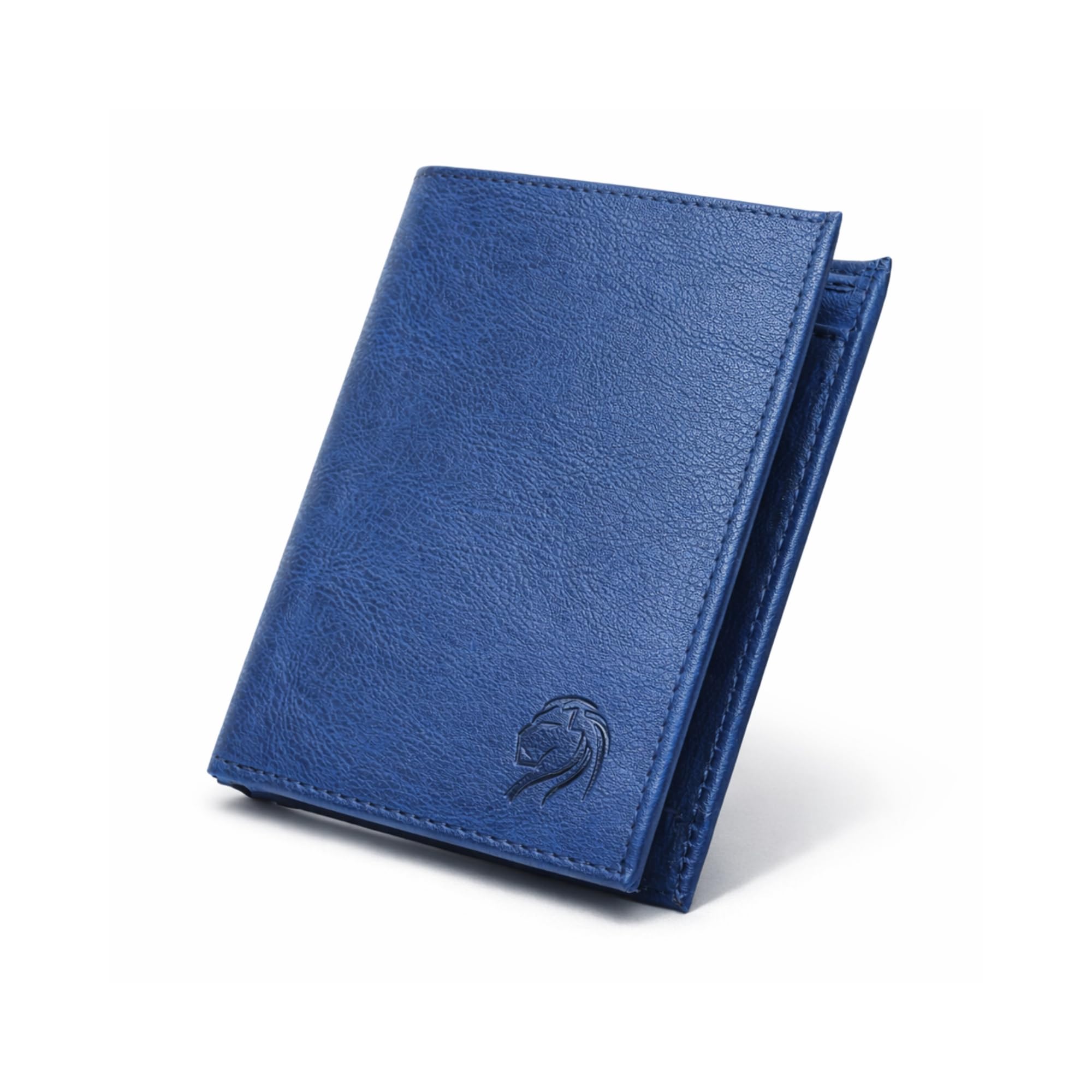 VEMILIO Women RFID Wallet 6 Card Slots | Vegan Leather Bi-Fold Purse for Women | Large Cash & Coin Pocket | ID Window | Gifting Option for Her (Blue)-image-36