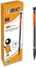 BIC Matic Bleistifte Set, Druckbleistift 0,7 und Härtegrad HB, Bleistifte mit Radiergummi, sortierte Clipfarben, inkl. 3 Minen