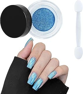 Nail Magic Mirror Powder | 4 tonos (azul isla...