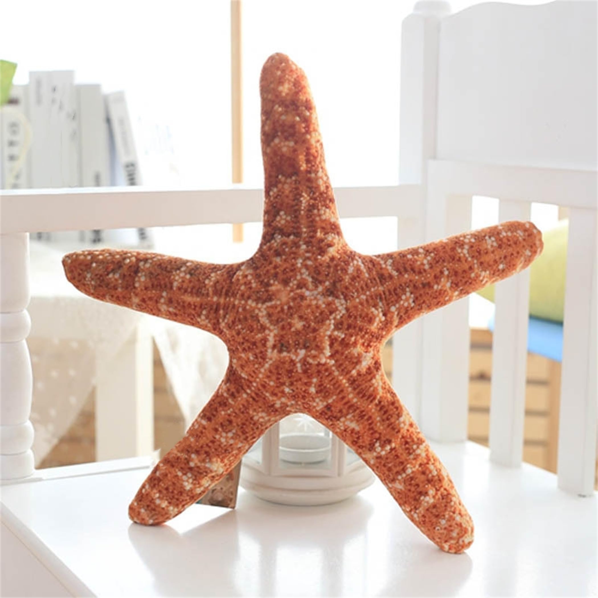 LICHENHAO Starfish Pillow Sofa Cushion Floor Pillow Car Cushion Pillows (Starfish, 40cm)