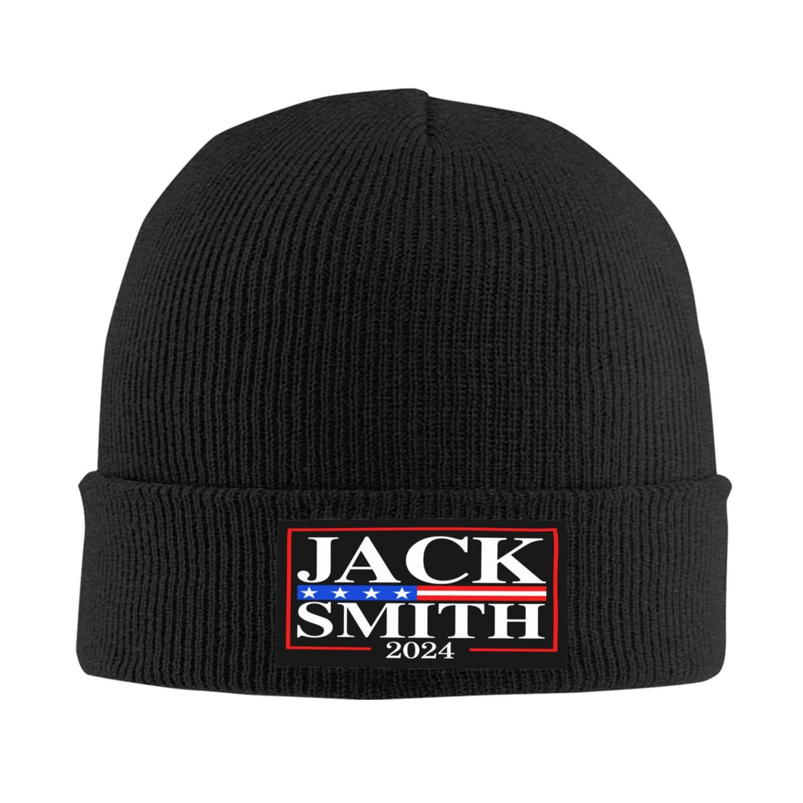 Jack-Smith for President Jack-Smith 2024 Black Beanie Hats Women Winter Hats Men Beanies Warm Beanie Cap Skull Cap