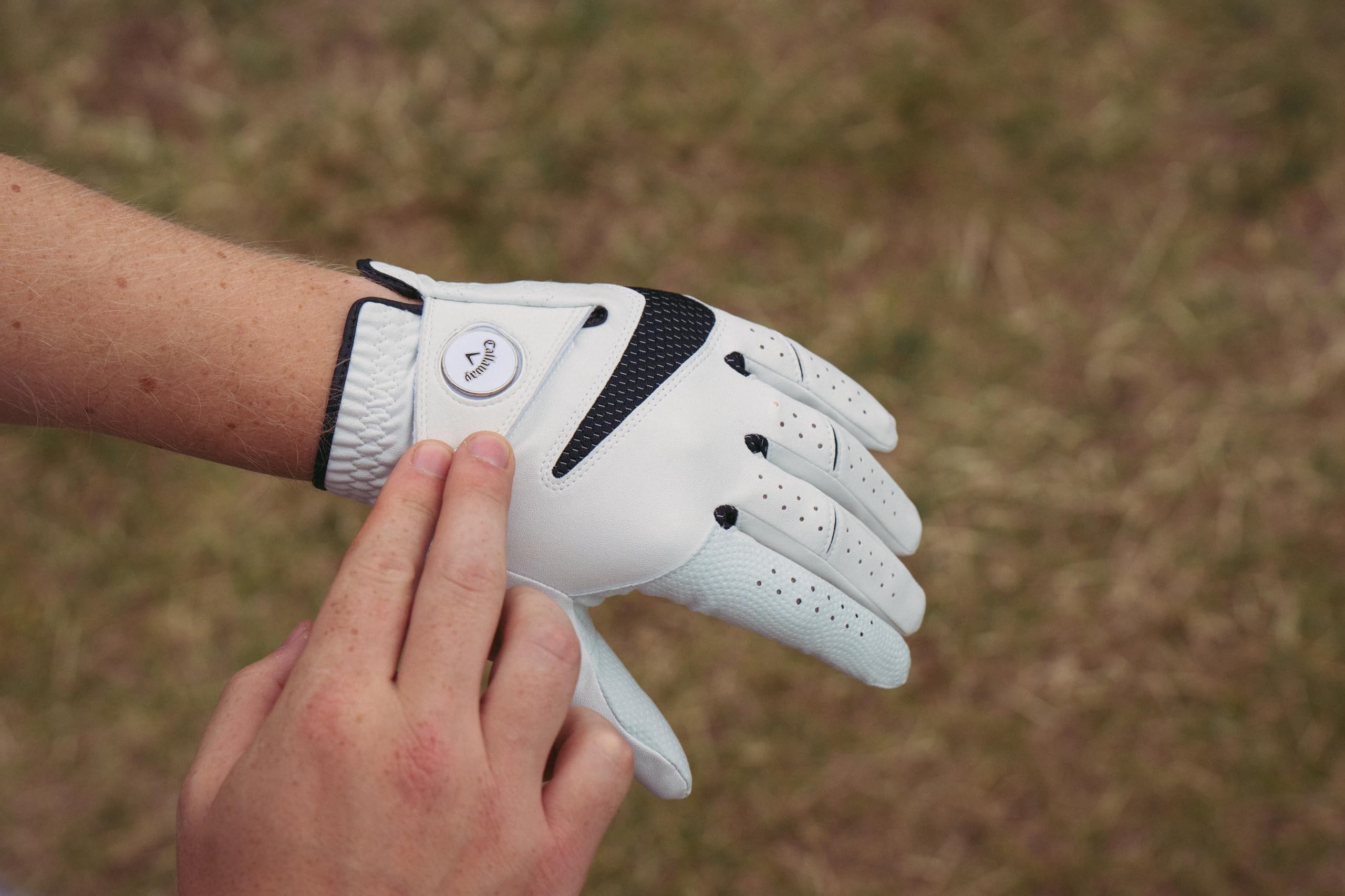 Callaway Golf Syntech męska rękawica golfowa 2025 - lewa ręka dla praworęcznego golfisty, M