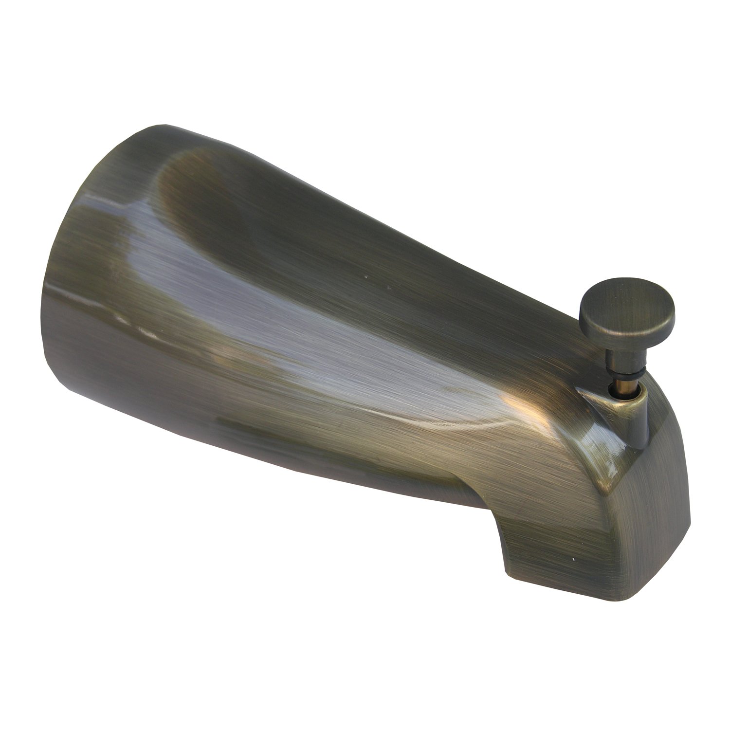 LASCO 081039 Bathtub Spout with Front Lift Diverter with 1/2Inch
