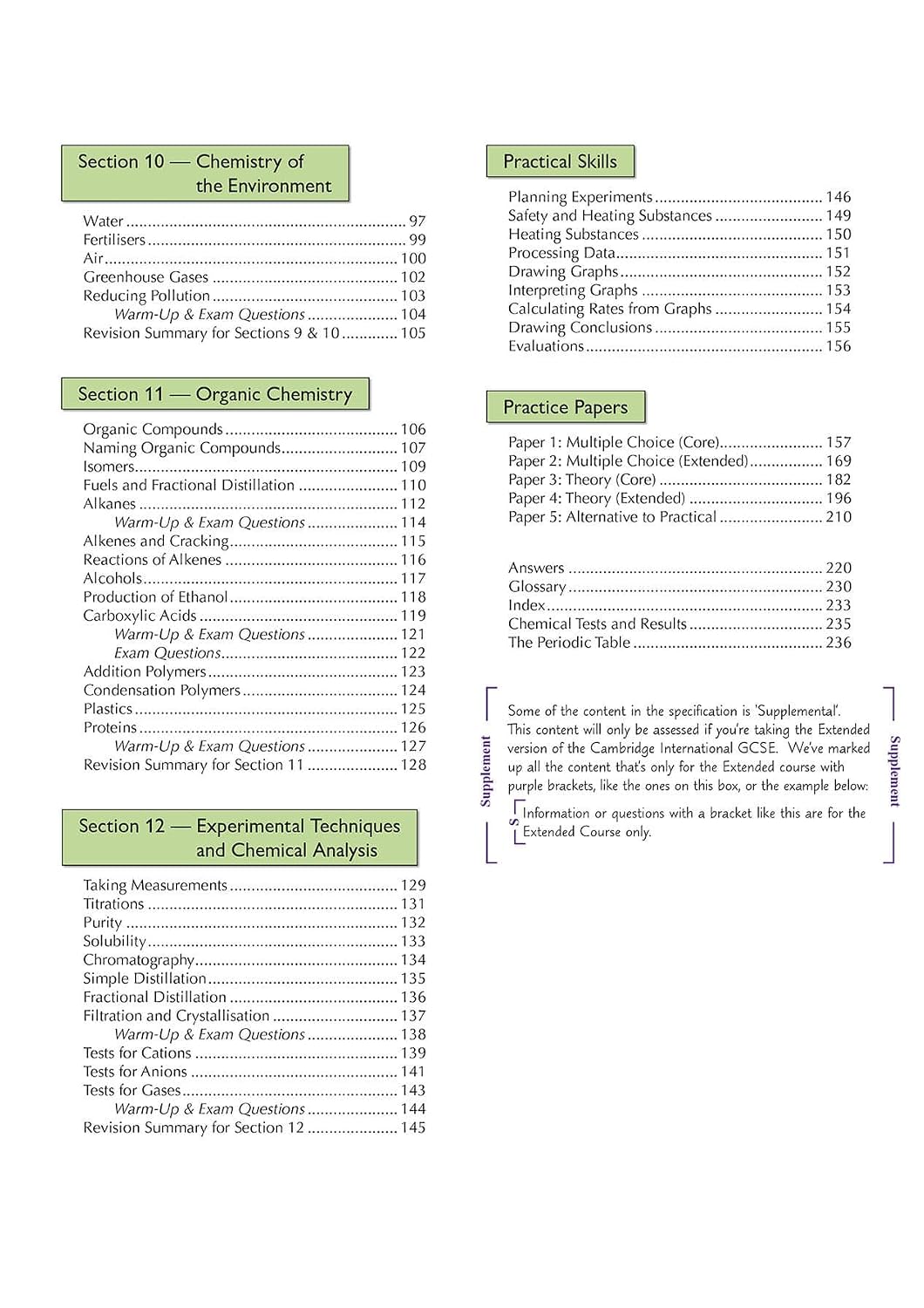 New Cambridge International GCSE Chemistry Complete Revision & Practice - for exams in 2023 & Beyond (CGP Cambridge IGCSE Revision)