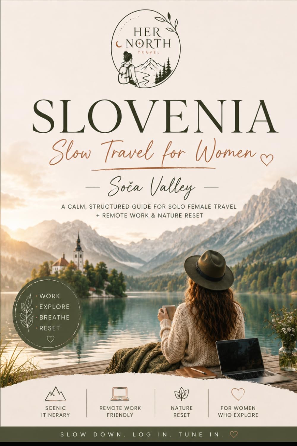 Slovenia Travel Guide for Women: A Slow Travel & Remote Work Guide for Solo Female Travelers: Ljubljana, Lake Bohinj, Soča Valley & Triglav National Park
