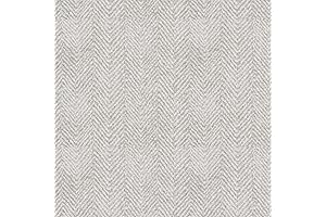 Maywood Studio Woolies Flannel | Herringbone Gray Fabric by the Yard
