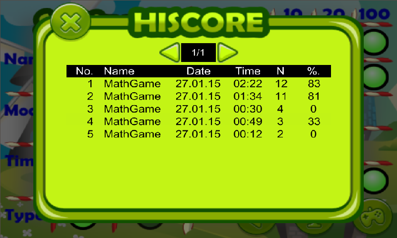 Math Game - App on Amazon Appstore