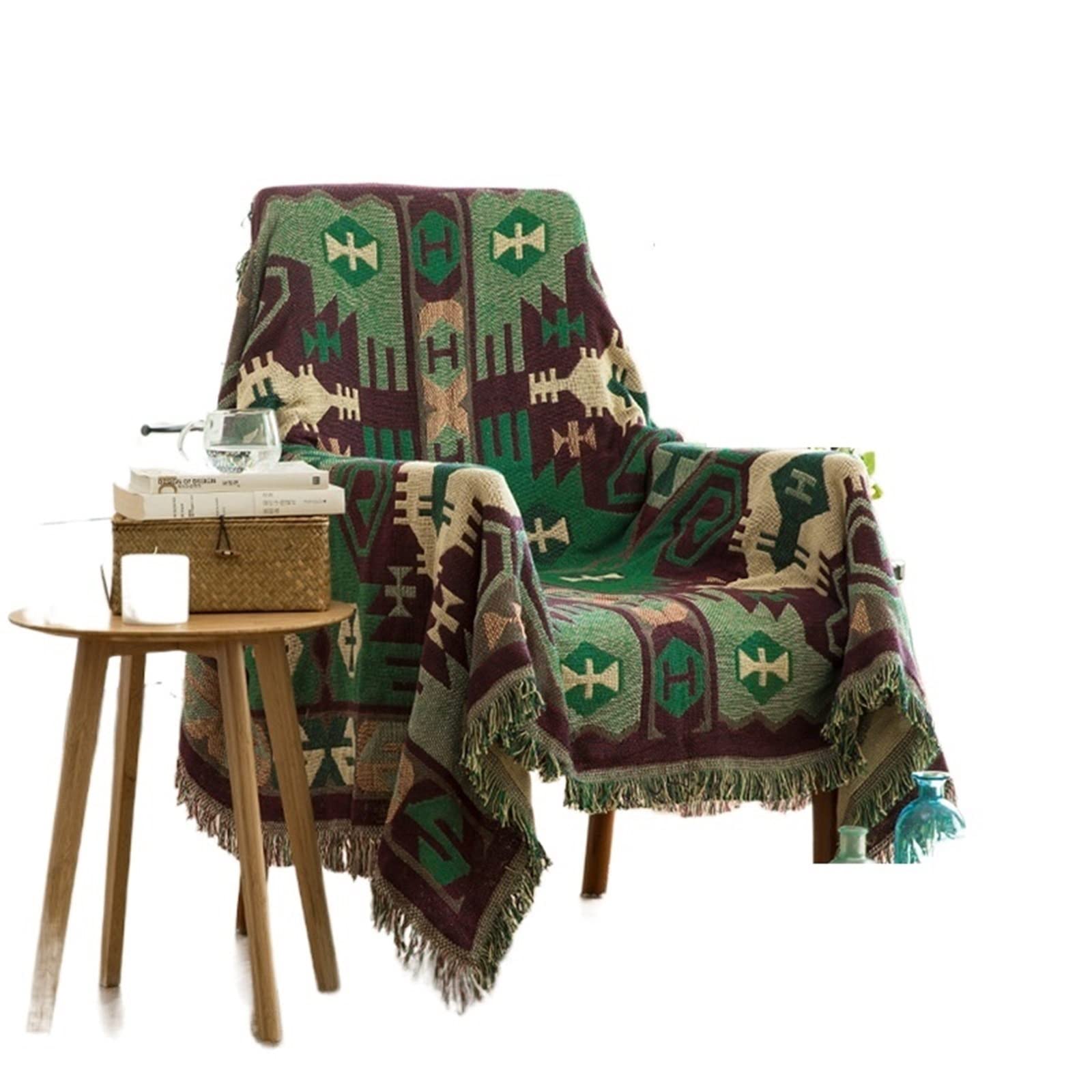 ZOKIVABed Throws, Textile Warm Throw Blanket Simplicity Thick Sofa Cover Multi Size Bedspread Blanket