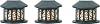 Heritage Farms Woodlink Squirrel Diner Feeder Model 75590 Pack of 3