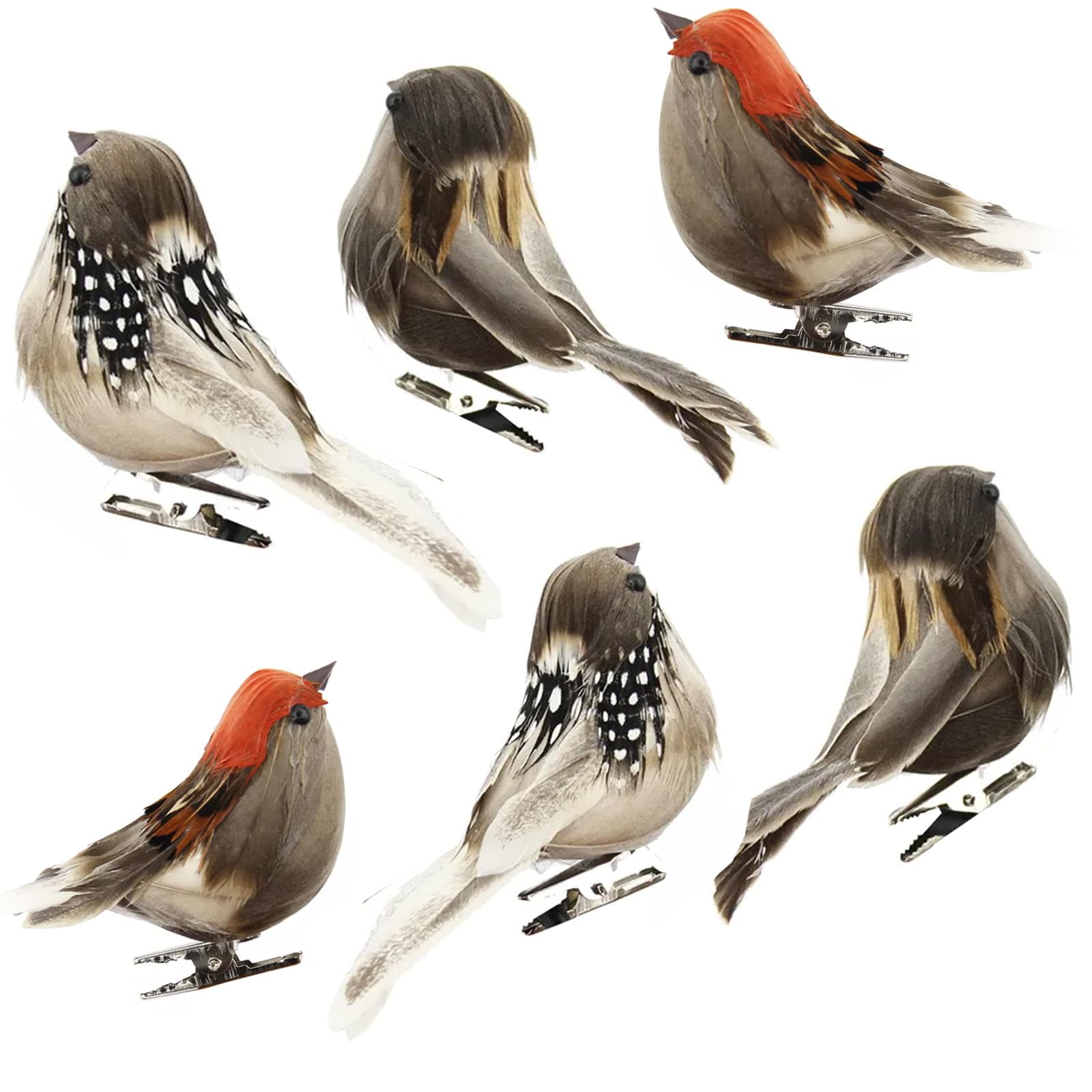 Plumes artificielles d'oiseaux de jardin, la solution pour décorer sans entretien