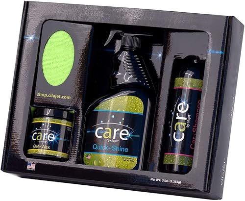 Cilajet Kit de cuidado de lavado de autos, el mejor kit de limpieza de automóviles, suministros de lavado de automóviles, kit de detalles de