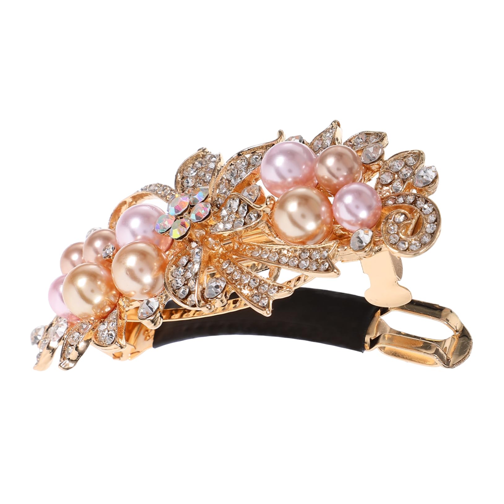 FRCOLOR 4 pezzi di strass forcine per capelli da donna fermagli per capelli forcine per capelli strass primavera fermagli per capelli con sposa lega di zinco accessori perla