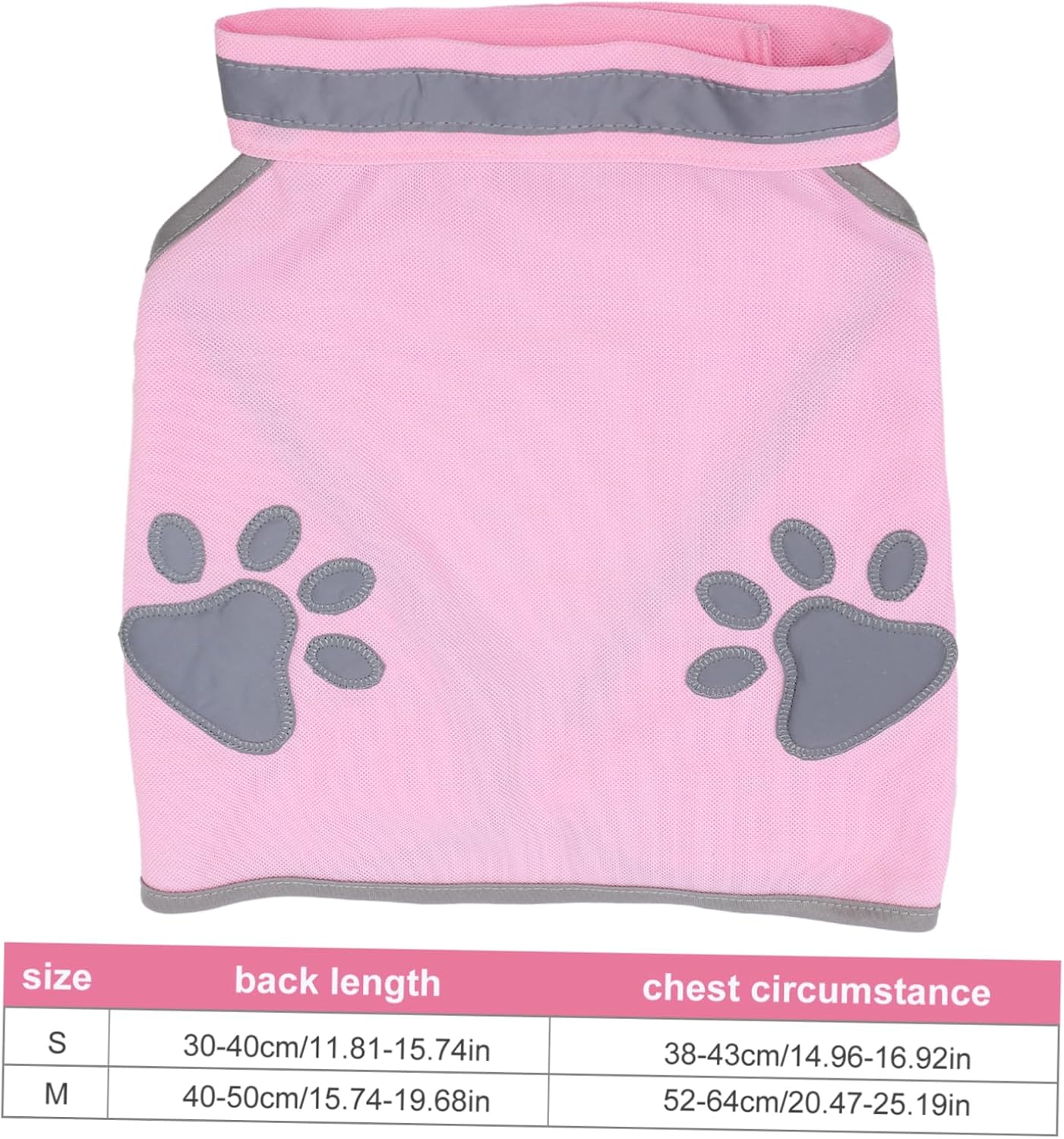 Fluorescent Pet Vest Dog Protection Harness Reflective Dog Vest Comfortable Material for Outdoor Activities
