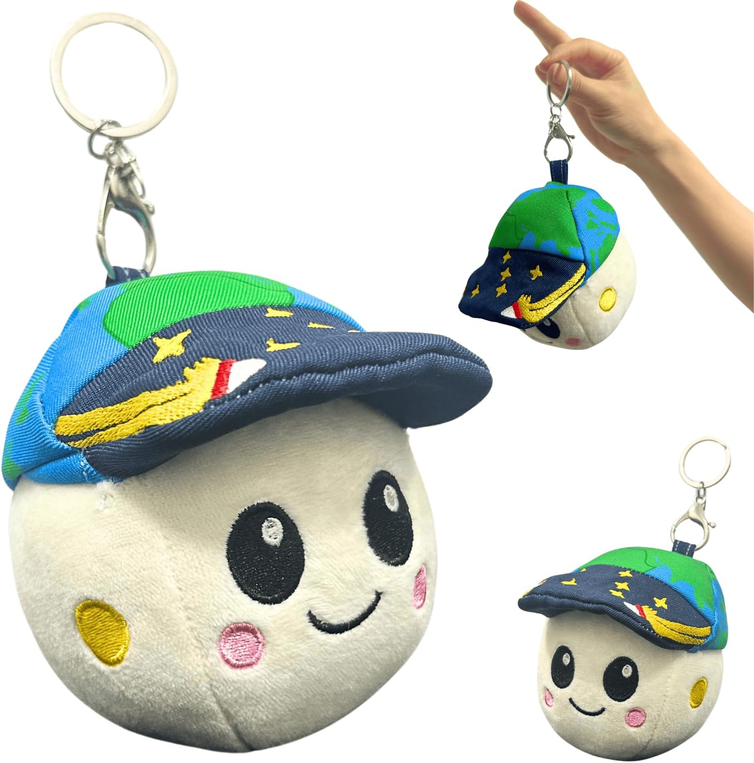 Artemis 2 Rise Plush Toys, Artemis II Moon Mission Plushies with Embroidered Hat, Collectible Rise Stuffed Animals for Fans (Rise Plush)