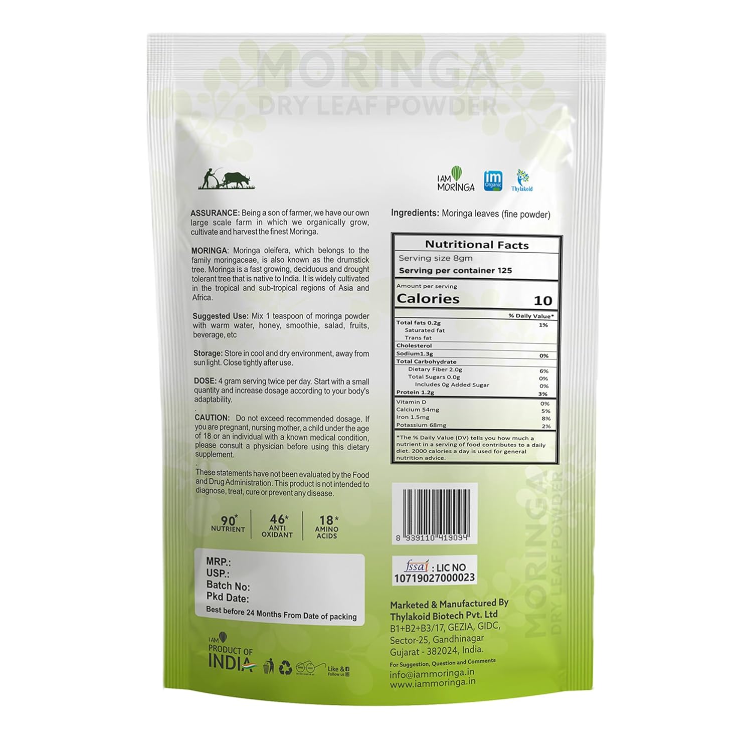 I am a good for Moringa Moringa Powder 1 Kg 100% Natural Drumstick Leaf Powder Skin, without chemicals and preservation hair healthy plant based protein powder I am a good for Moringa Moringa Powder 1 Kg 100% Natural Drumstick Leaf Powder Skin, without chemicals and preservation hair healthy plant based protein powder