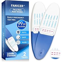 Pack of 2 Pregnancy Test with Week Determination - Early Test Quick