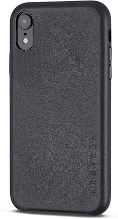 KANVASA Funda iPhone XR Negra - Carcasa Skin para Apple iPhone XR/iPhone 10R (6.1