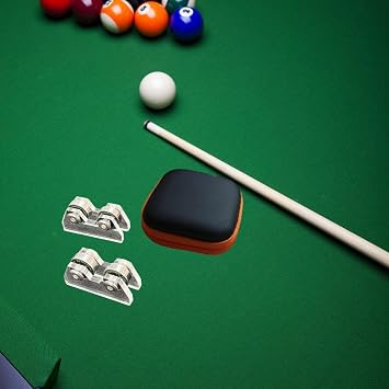 2Pcs Pool Billiard Cue Straightness Checker Snooker Club Straightness Detectors Equipment Supplies Adults Portable Games Tool