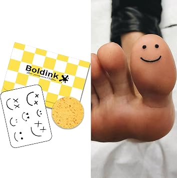 2 Pcs Semi Permanent Jagua Tattoos 2 Weeks Long Lasting Waterproof Tattoo Stickers for Men Women Men Women Smiles Smile