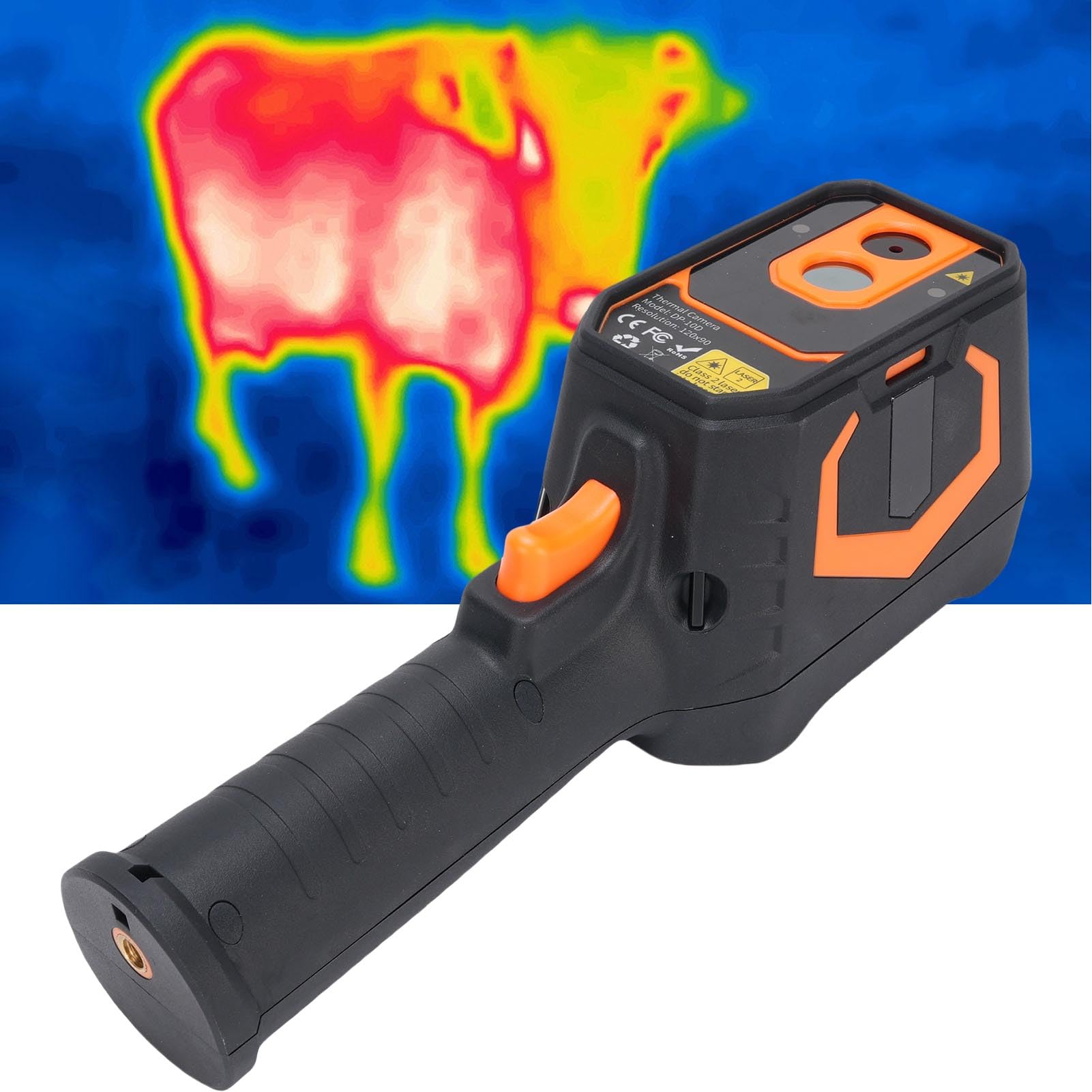 Sxhlseller 180x240 IR Auflösung Wärme Imagerkamera, -20℃ to 550℃ Hohe Genauigkeit, Handheld Infrarotkamera mit 4 GB Speicher und 8H -Batterie Für Fotovideo, Industrielle Elektrische