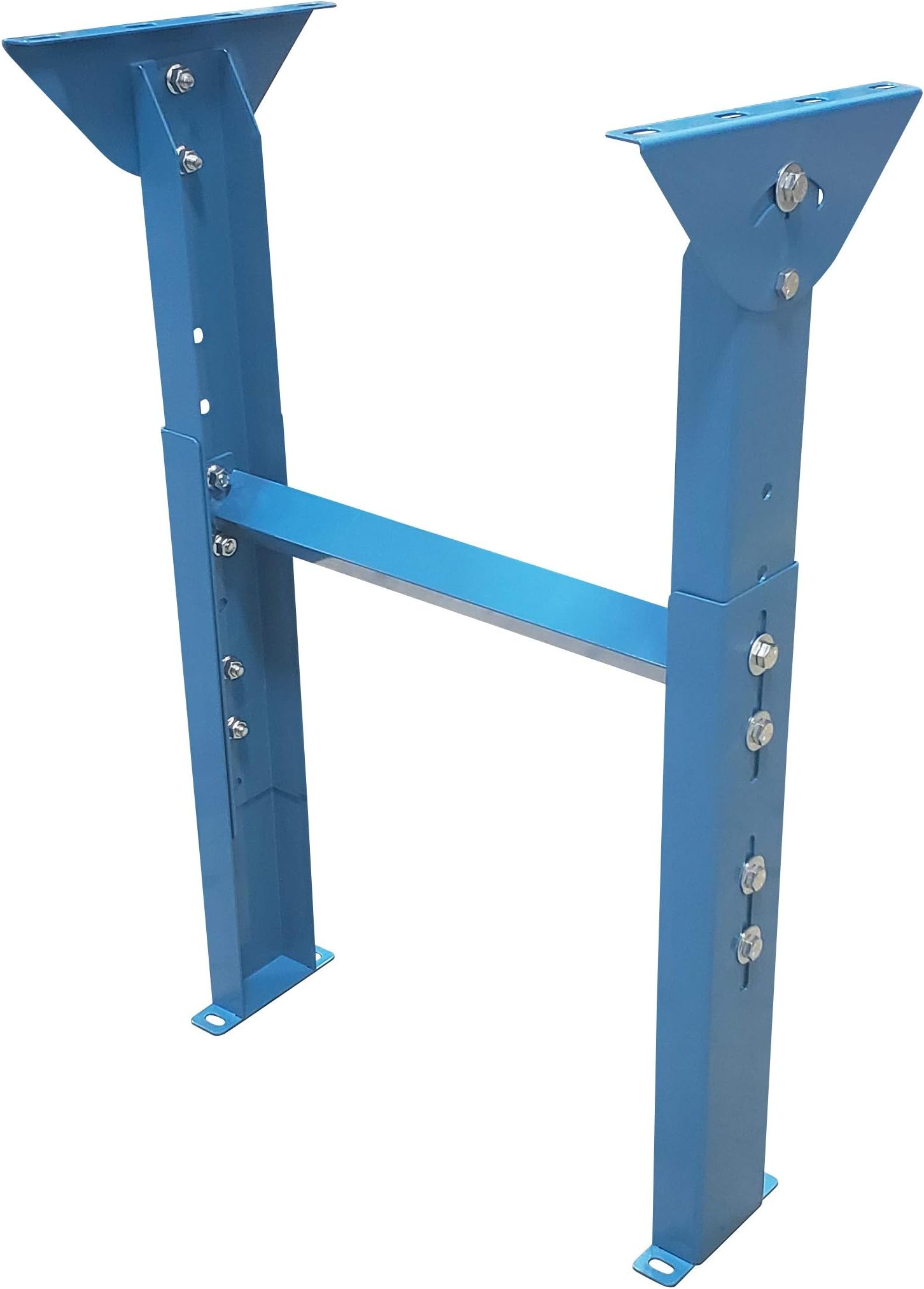 Light Duty Conveyor Supports for 24" Wide Conveyors, Adjustable Height 23" to 38-1/4"
