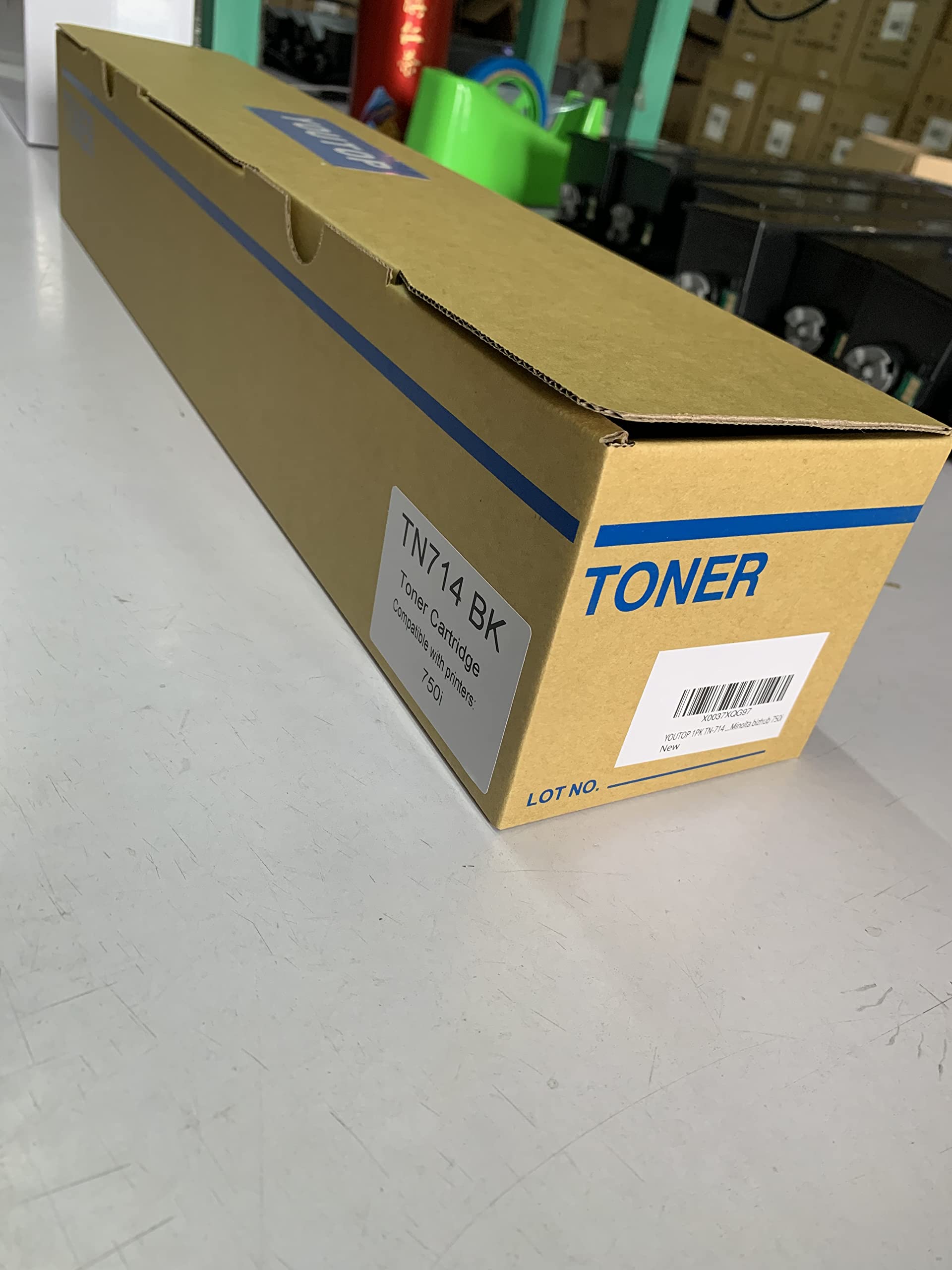 Amazon | YOUTOP TN-714 TN714 (ACYP030) ブラックトナーカートリッジ
