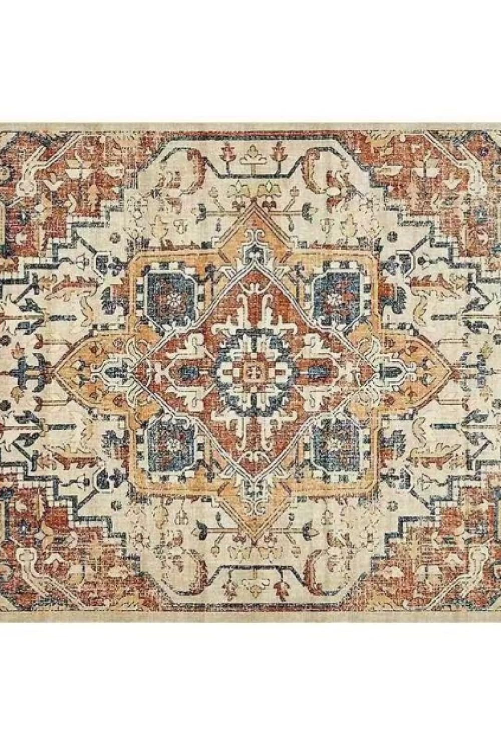 Tapis Vintage Tapis De Salon Tapis De Sol De Luxe Tapis De Sol pour Chambre À Coucher Salle À Manger Tapis Traditionnel pour Bureau Tapis Ethnique