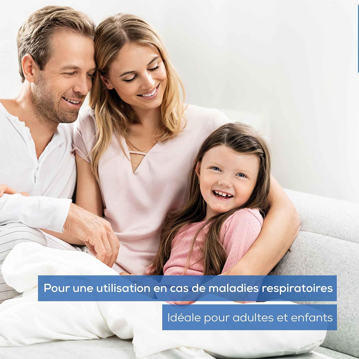 Beurer IH 55 Nébuliseur avec technologie de membrane vibrante, portable et silencieux, fonction d'auto-nettoyage, inhalateur pour traitement des maladies des voies respiratoires