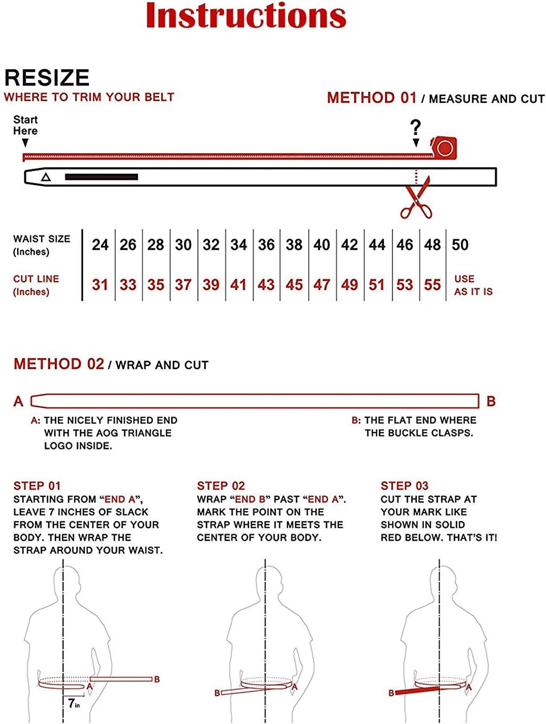 Men's Ratchet Belt Strap Only 35mm 1 3/8",Fit 40mm buckle,replacement Belt without Buckle - Image 5