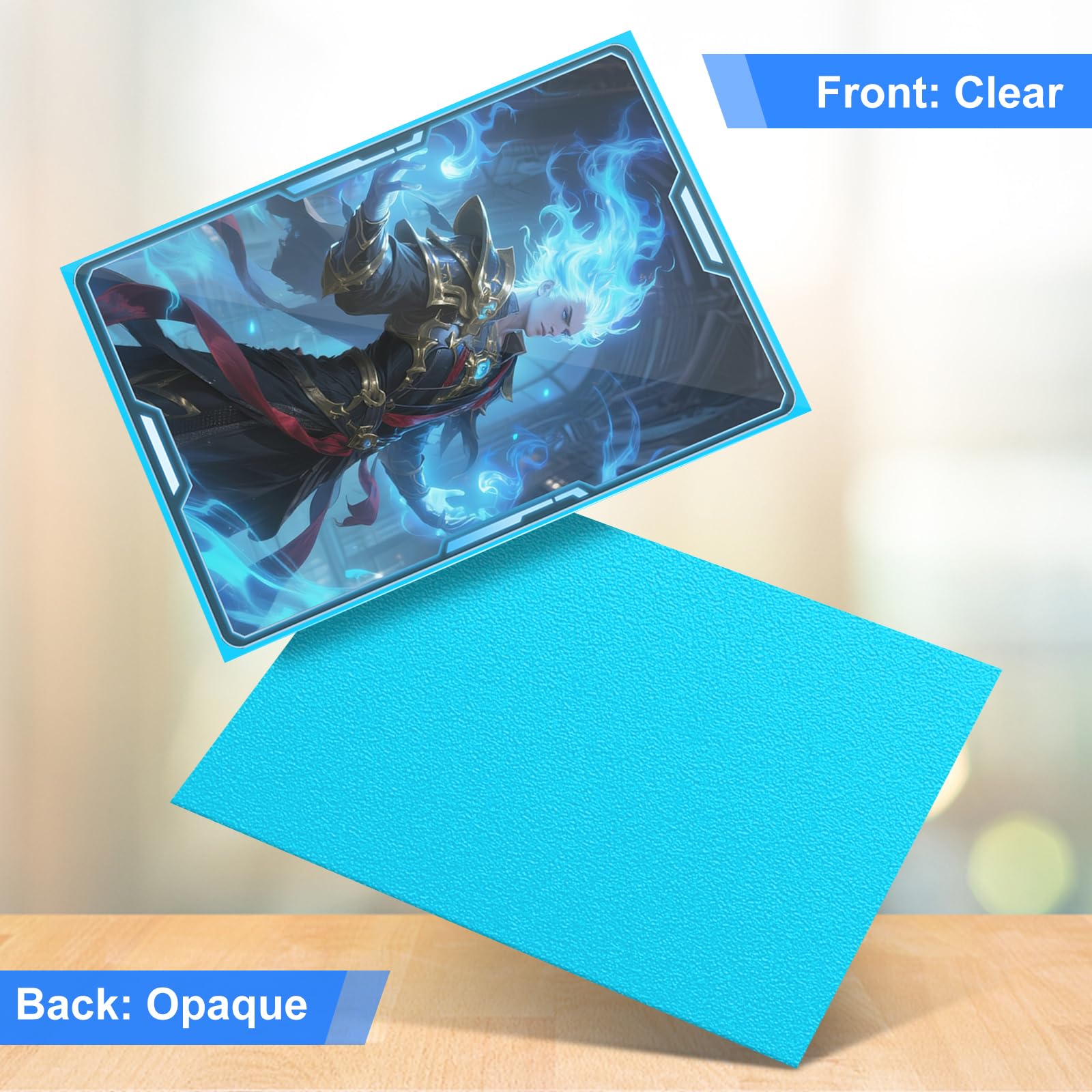 commander at home card sleeves Amazon.com: Trading Card Sleeves Perfect Fit TCG Matte Sleeves, Soft Sports Card  Protector for Photocard Easy to Shuffle and Stack While Playing Card Game,  Standard TCG Card Sleeves (Blue, 300) : Toys