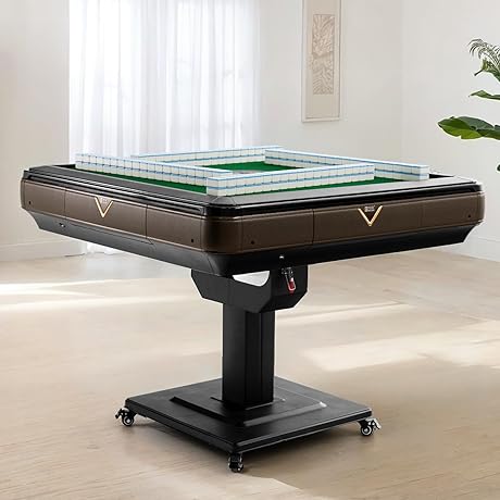 All-Around Automatic Home Mahjong Table with Folding Design
