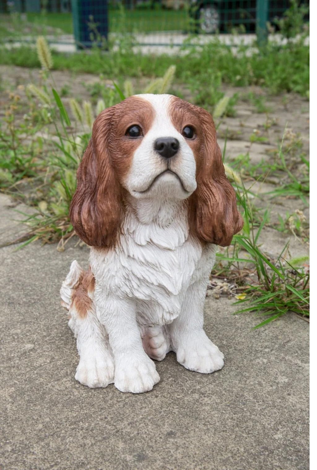 「C. Spaniel - 7081」置物 Amazon.com : Tocca Hi-Line Gift Ltd Brown/White King Charles