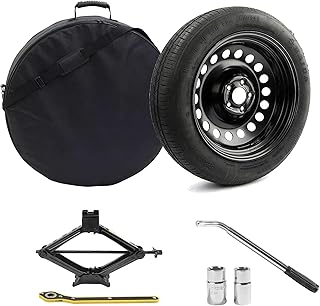 Spare Tire Kit Compatible with 2015-2025 Mercedes GLC Models, 2019-2025 BMW X5, 2018-2025 X3